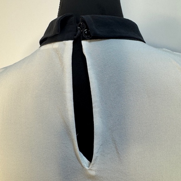 Kate Spade Sleeveless Silk Blouse Beige - Picture 6 of 9